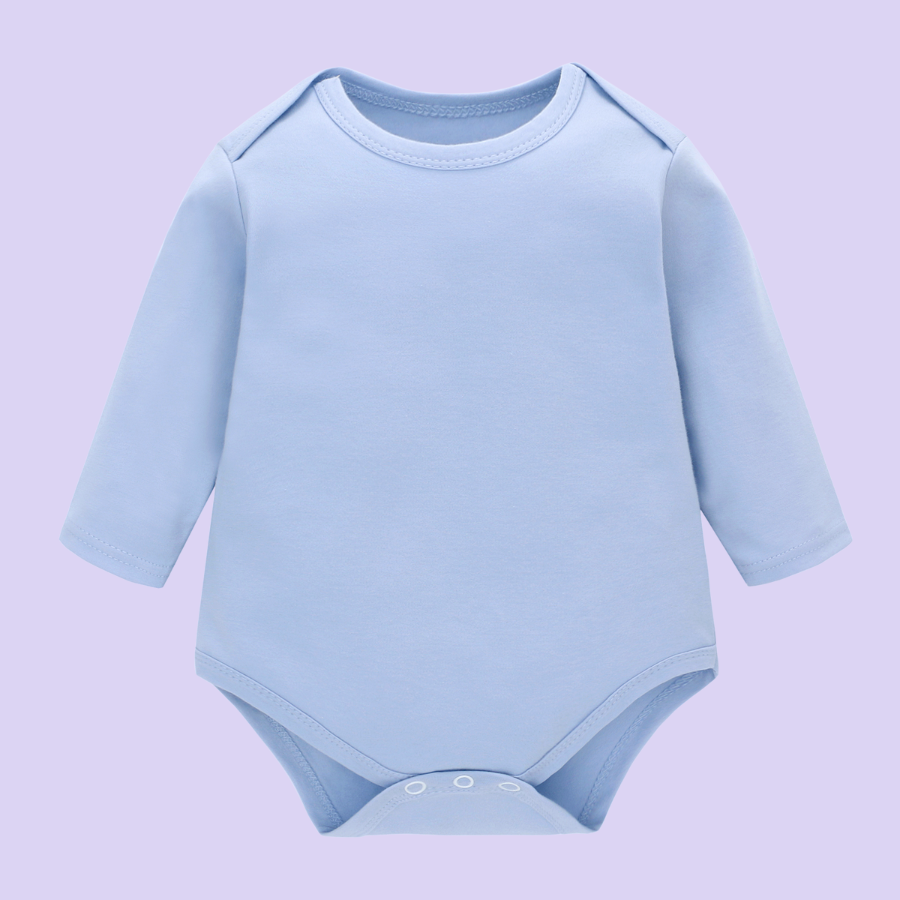 Jumpsuit / Bodysuit Ngắn Tay Dài Miraclebaby Chất Liệu 100% Cotton Cho Bé Trai, Bé Gái từ 0-12 tháng