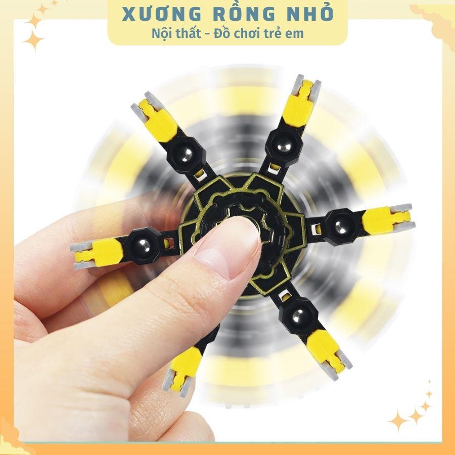 Con quay Spinner 6 chân biến hình, robot thông minh thỏa sức sáng tạo cho bé