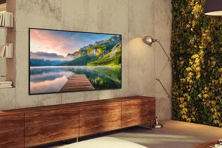 Samsung Smart TV Crystal UHD 4K 55 inch AU8000 2021 - Hàng chính hãng