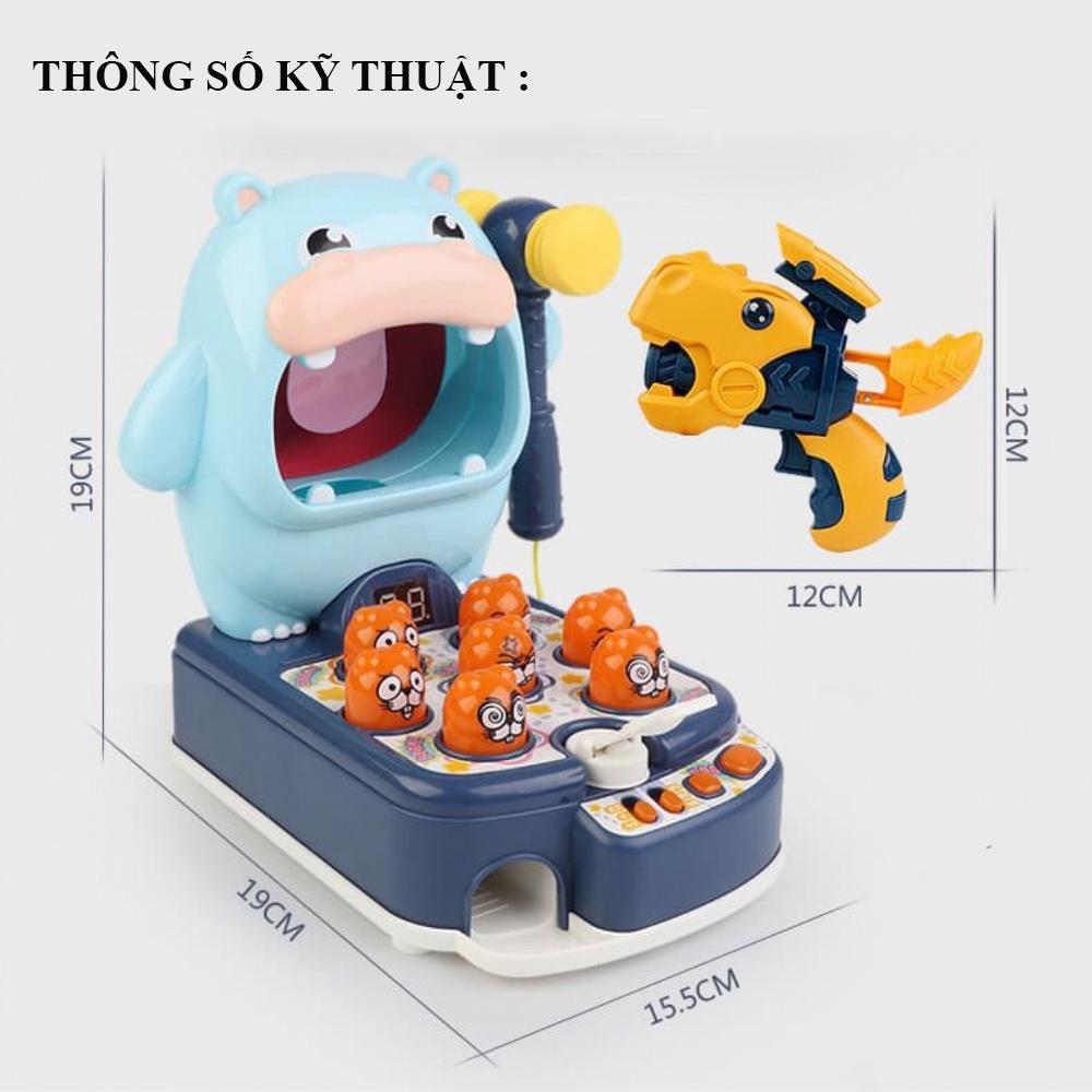 Đồ chơi trẻ em đập chuột bắn bóng kèm nhạc luyện tập phản xạ, tinh mắt và tư duy nhanh nhạy cho bé.