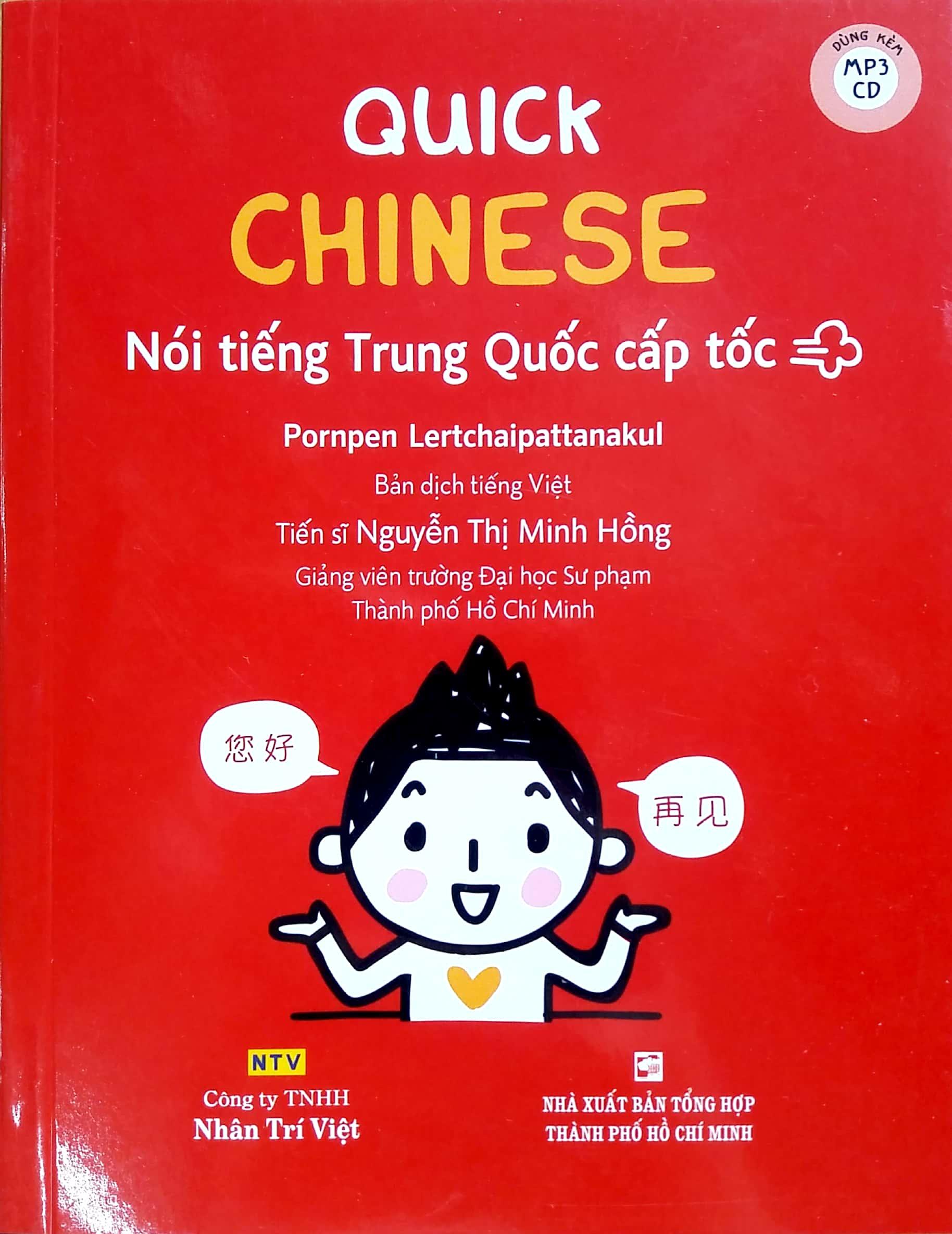 Quick Chinese - Nói Tiếng Trung Quốc Cấp Tốc