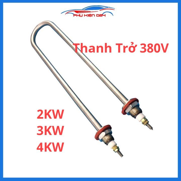 Thanh Điện Trở Nhiệt Nấu Nước Chữ U 380VAC Thép Không Gỉ