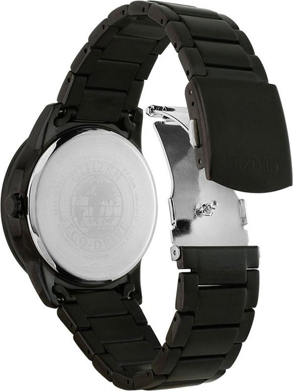 Đồng Hồ Nam Citizen Dây Thép Không Gỉ BU4005-56H - Mặt Đen