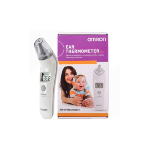 Nhiệt kế đo tai Omron TH839S cho kết quả nhanh chóng chỉ trong 1 giây, Cảnh Báo Sốt, Bảo hành 2 năm