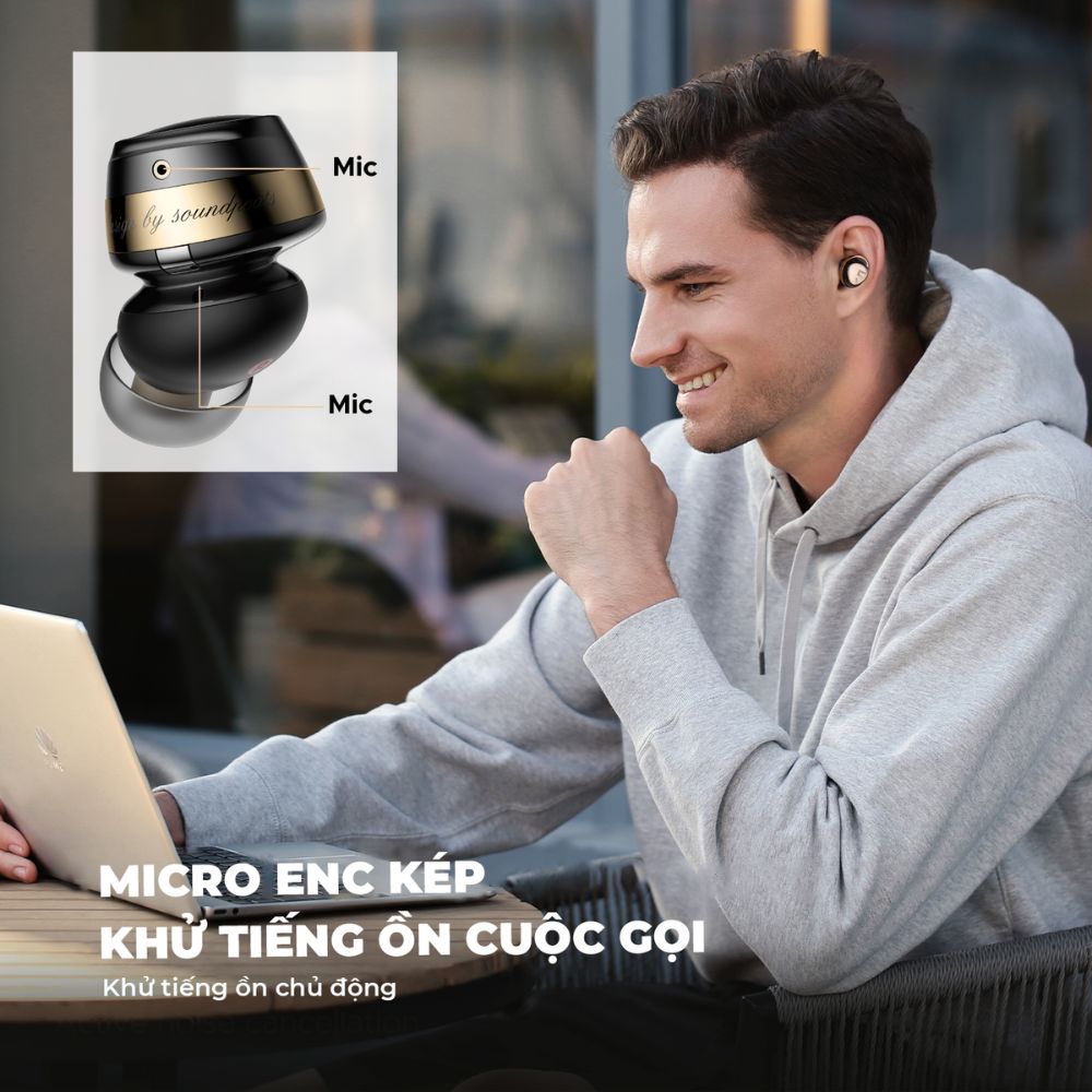 Tai nghe không dây Soundpeats Opera 05 True Wireless - hàng nhập khẩu