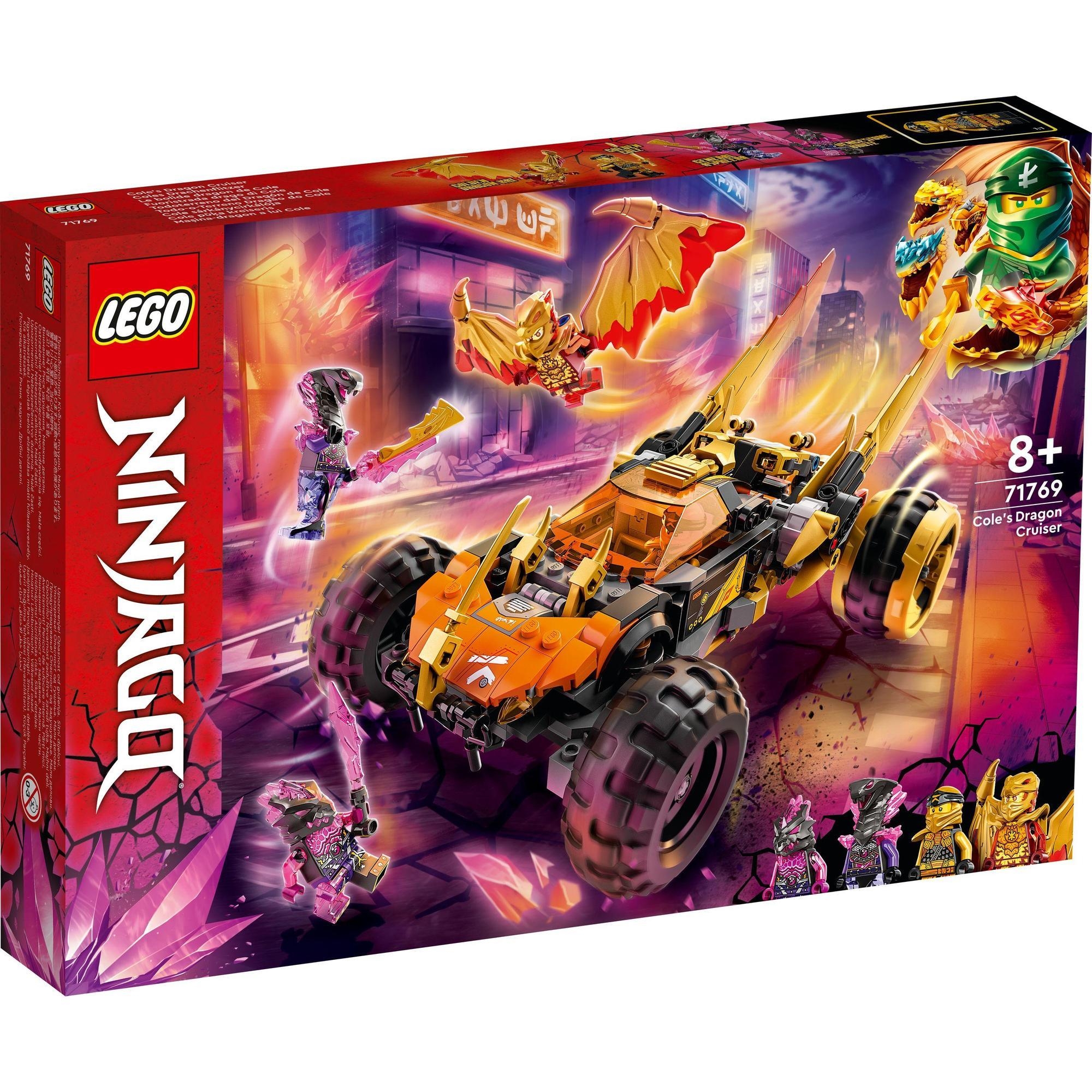 LEGO Ninjago 71769 Chiến xe rồng hùng dũng của Cole (384 chi tiết)