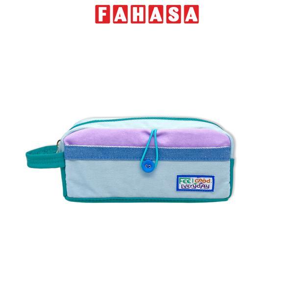 Bóp Viết Vải Everyday - Yescholar 9317 - Màu Xanh