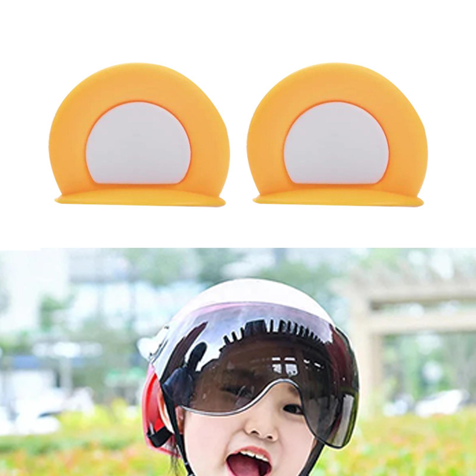 Motorcycle Helmet Ears Motorcycle Helmet Decor cool Adult Kids 2 Pairs