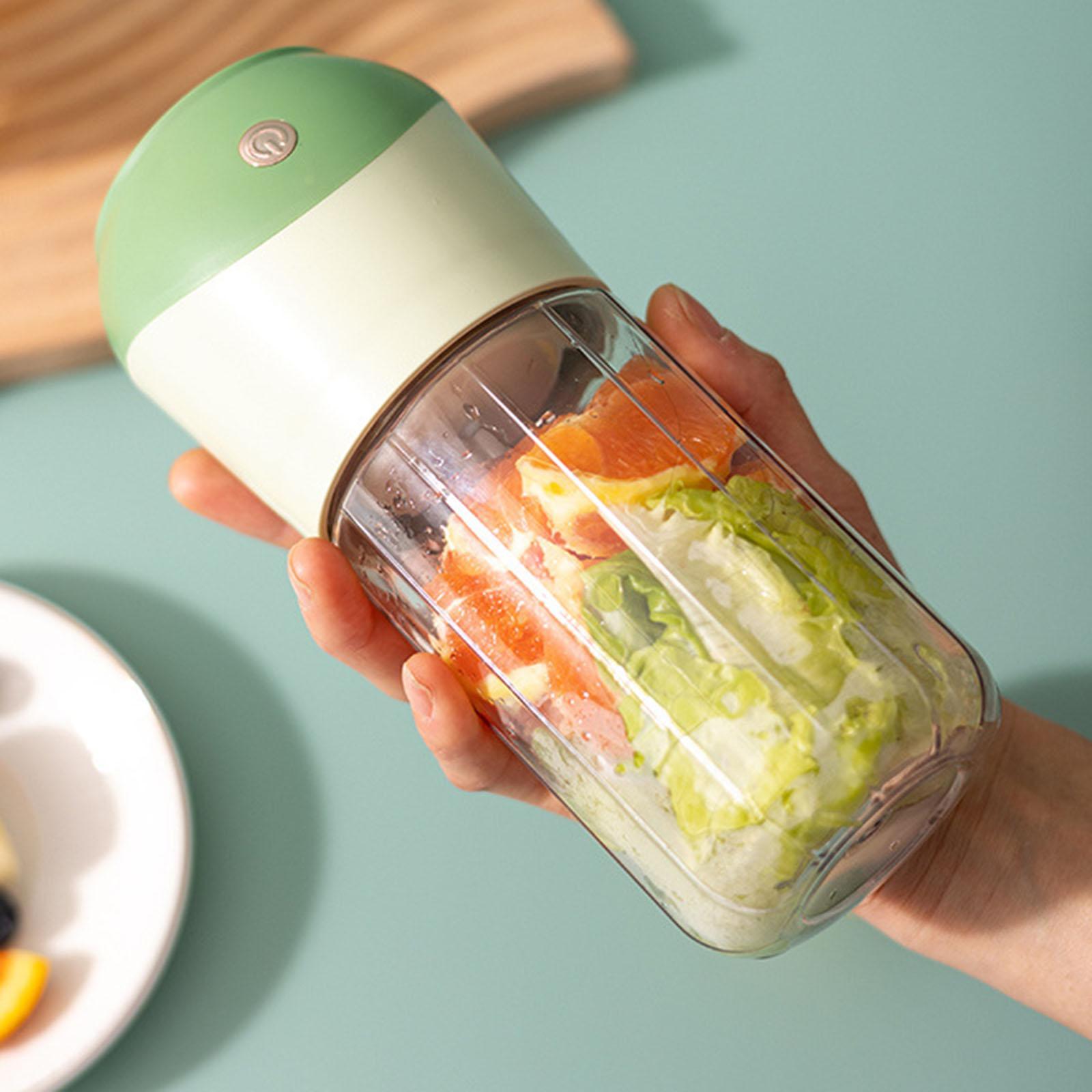 Multifunctional Electric Juicer Cup USB Rechargeable for Office Making Juice