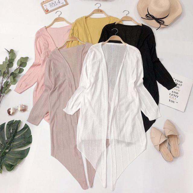 ÁO CARDIGAN DÁNG DÀI VẠT CHÉO SIÊU CHẤT
