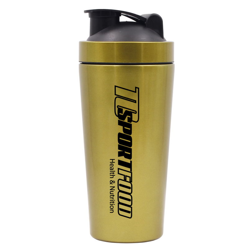 Bình Lắc Thể Thao Inox TC Sport Food 750ml - Nhiều Màu - Không Giữ Nhiệt