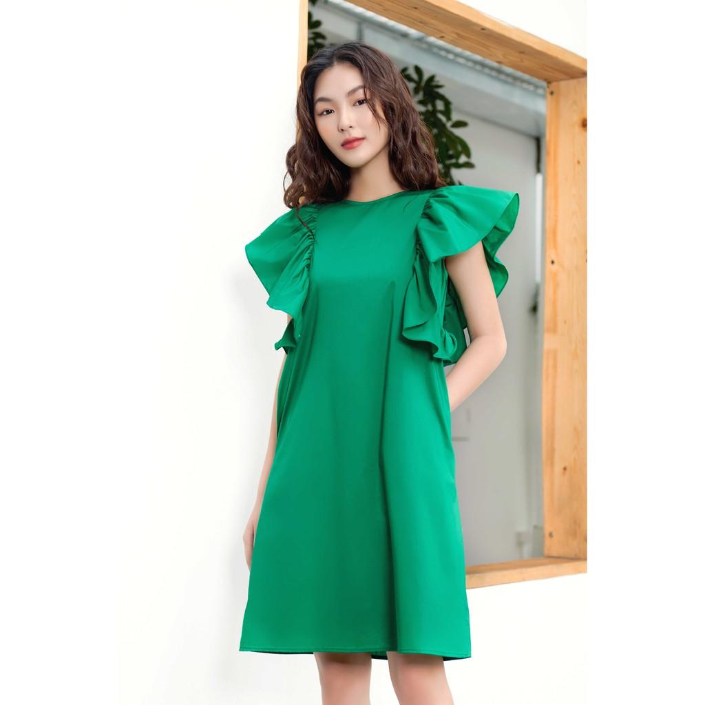 LIIN - Đầm midi chữ A cánh tiên