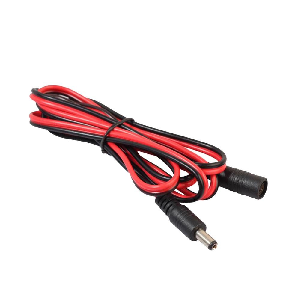 5.5mm x 2.1mm Male to Female DC Power Extension Cable for Monitor Power