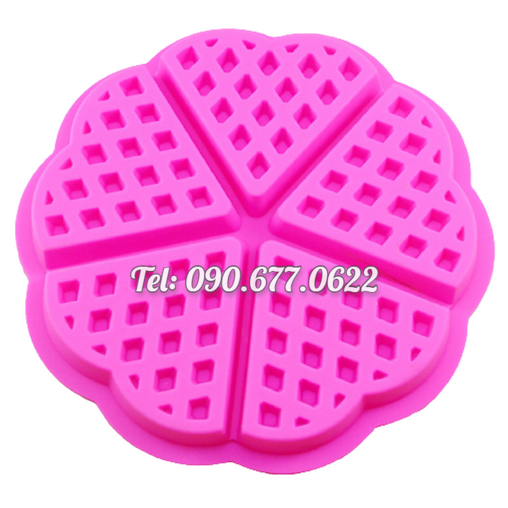 Khuôn silicone làm bánh kẹp, bánh quế loại 13 cm – Mã số 1319