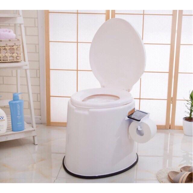 Bô vệ sinh người già, toilet mini di động cao cấp