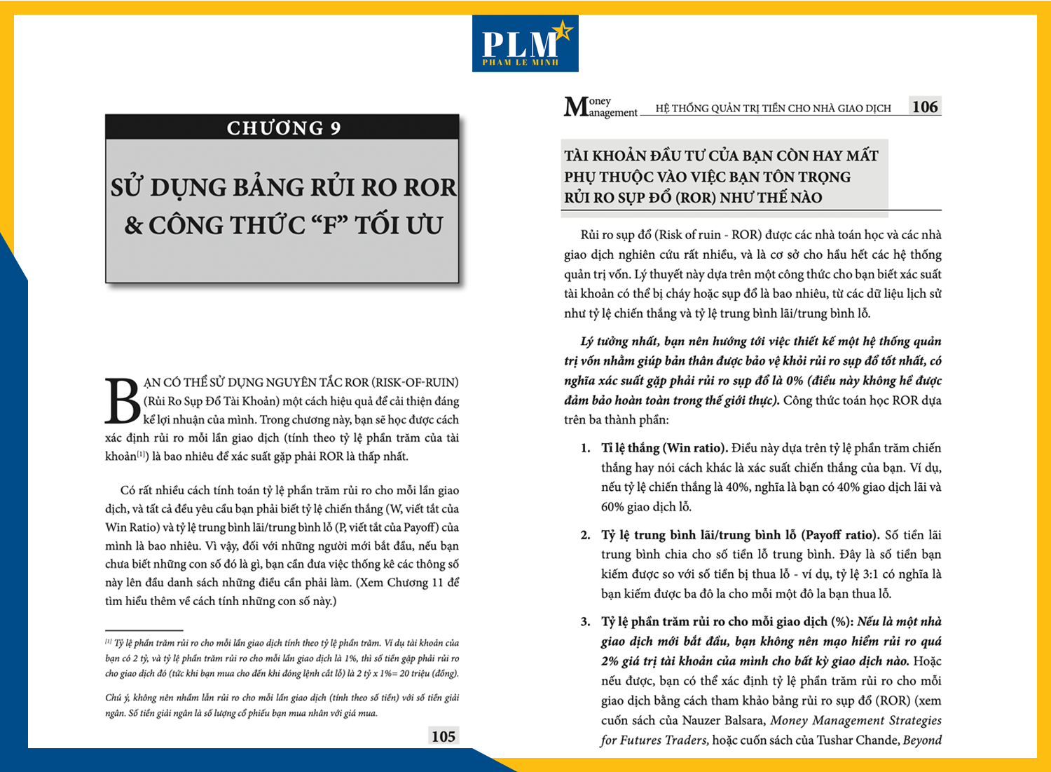 PHƯƠNG PHÁP QUẢN TRỊ VỐN TRONG ĐẦU TƯ CHỨNG KHOÁN