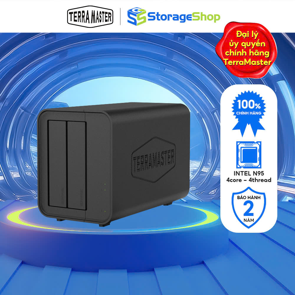 Ổ cứng mạng NAS TerraMaster F2-424 Hàng chính hãng