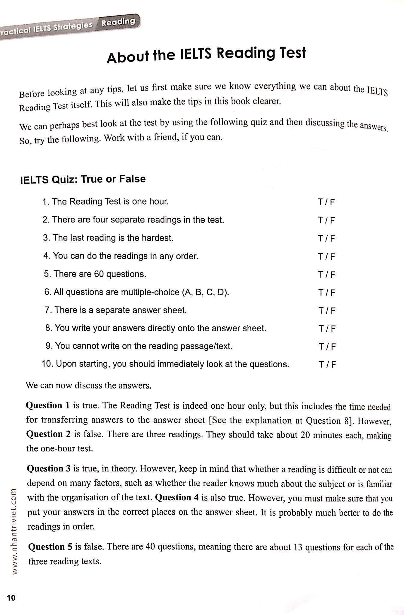 Practical IELTS Strategies - IELTS Reading 