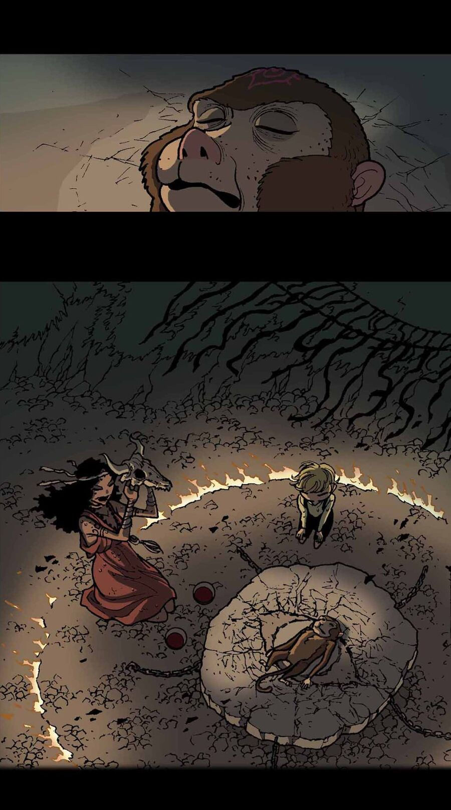 kinh dị không lời chapter 267 4