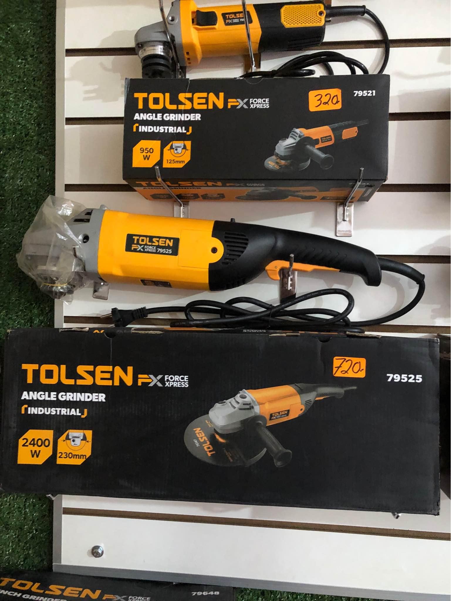 MÁY MÀI GÓC 230MM 2.400W TOLSEN 79525 - HÀNG CHÍNH HÃNG