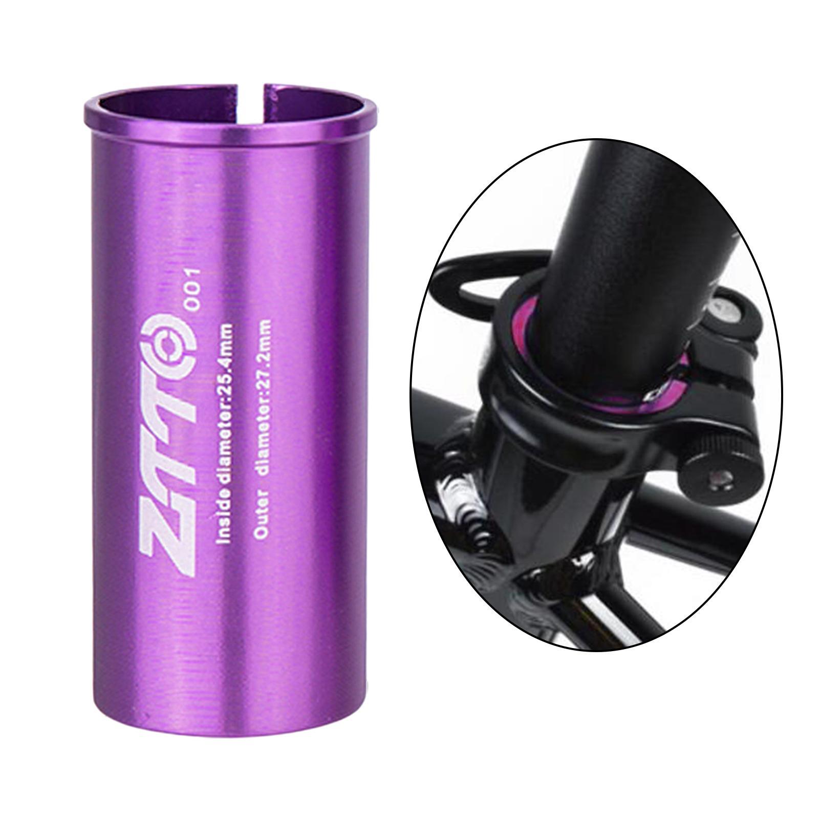 2x Seatpost Shim Seat Post Tube Sleeve Adapter 25.4mm 27.2mm 28.6mm 30.4mm 30.8mm 31.6mm 33.9mm 34.9mm for Mountain Bike,Road Bike,,BMX, Gear