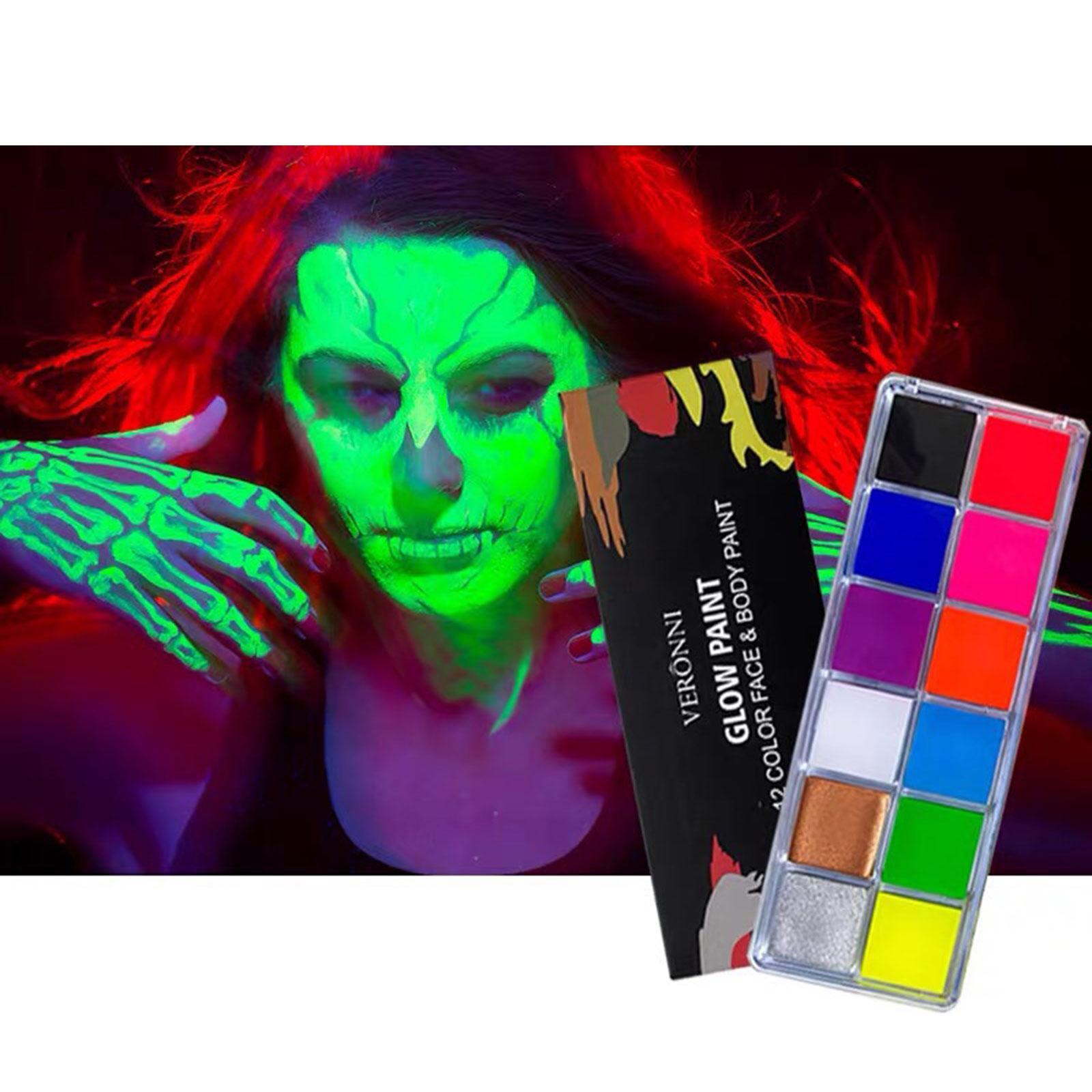 Face Body Painting Facepainting Painting Makeup Professional Body Paint Cosplay Washable for Fancy Dress Halloween Costume Festival Children