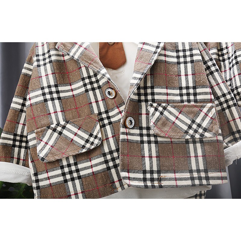 Set vest 3 chi tiết bé trai đi tiệc