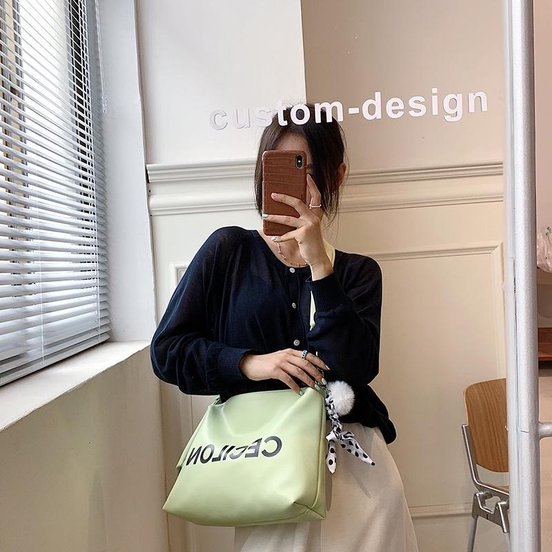 Túi Đeo Vai Cỡ Lớn Thiết Kế Đơn Giản Phong Cách Hàn Quốc Thời Trang Cho Nữ