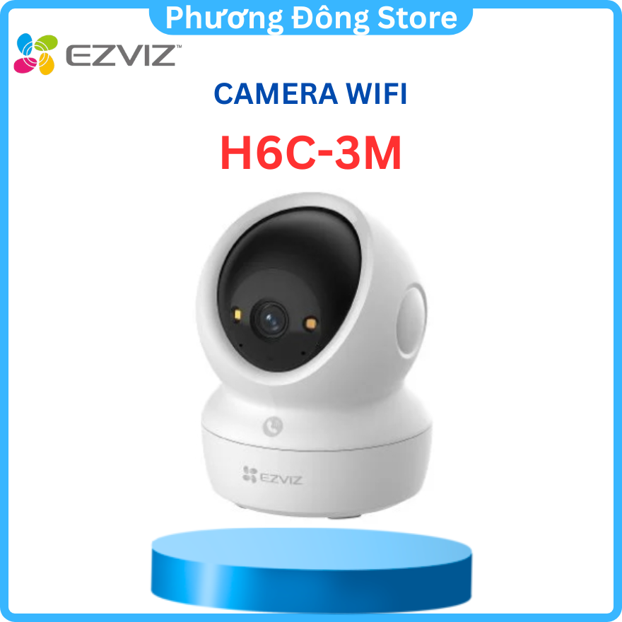 Camera WiFi quay quét EZVIZ H6c Pro 2K 3MP - Hàng chính hãng