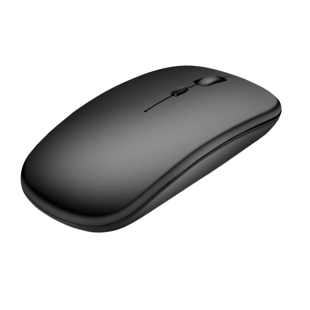 Dual Mode Wireless Bluetooth5.0 Mouse + Mode For PC Laptop Black