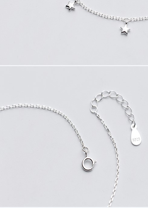 Lắc tay bạc NGÔI SAO NHỎ dễ thương LTBN12