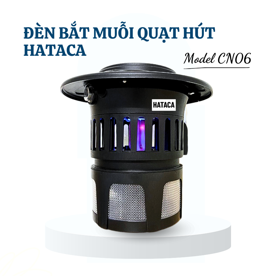 Đèn bắt muỗi CON DƠI model CN06 loại quạt hút - chống nước