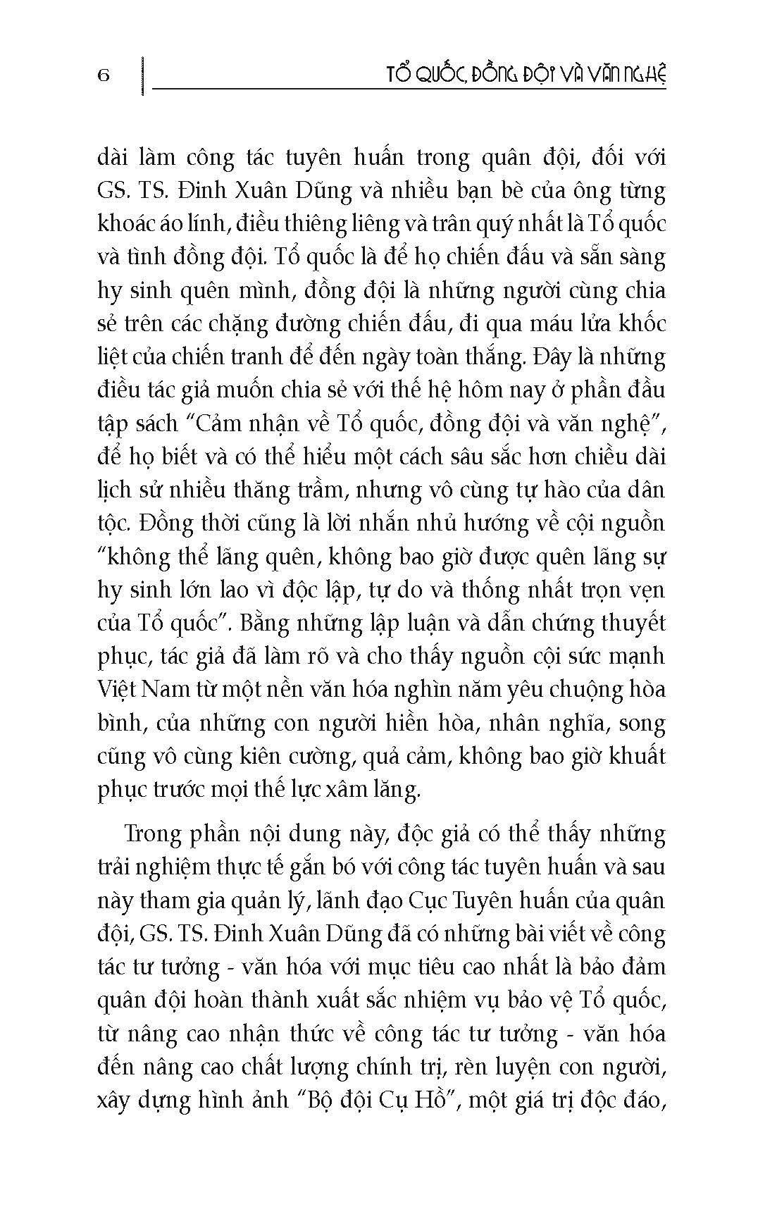 Tổ Quốc Đồng Đội Và Văn Nghệ