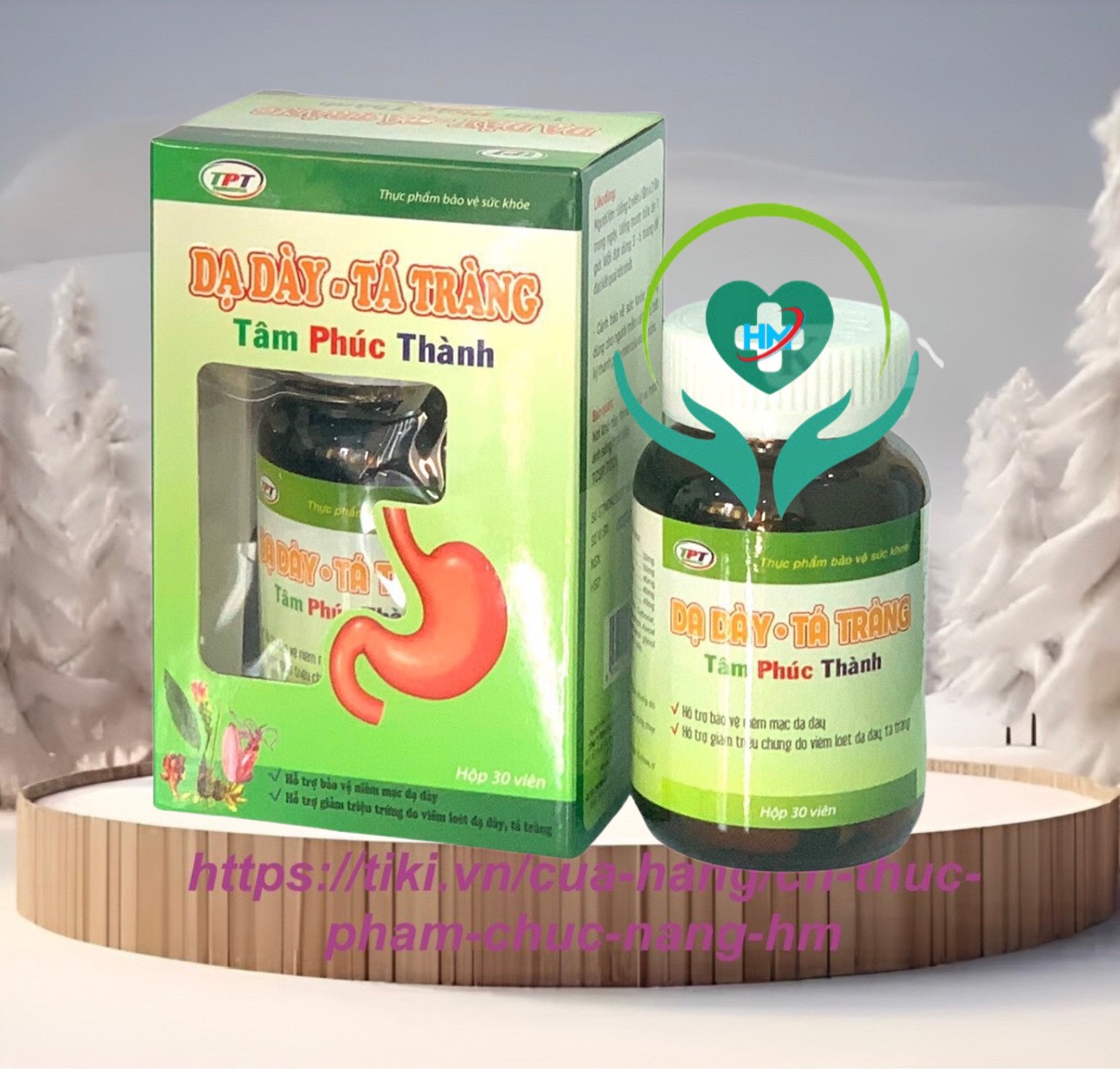 DẠ DÀY - TÁ TRÀNG - Hộp 30 Viên - viêm loét dạ dày, tá tràng, ổn định đường tiêu hóa, Lisse