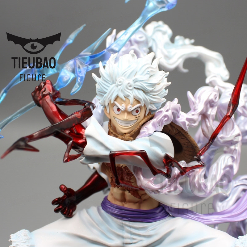 Mô hình Luffy gear 5 màu khói siêu đẹp