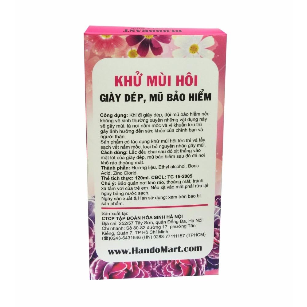  Chai Khử Mùi Hôi Giầy Dép Mũ Bảo Hiểm Tặng Khăn Lau Giầy Chuyên Dụng TI851