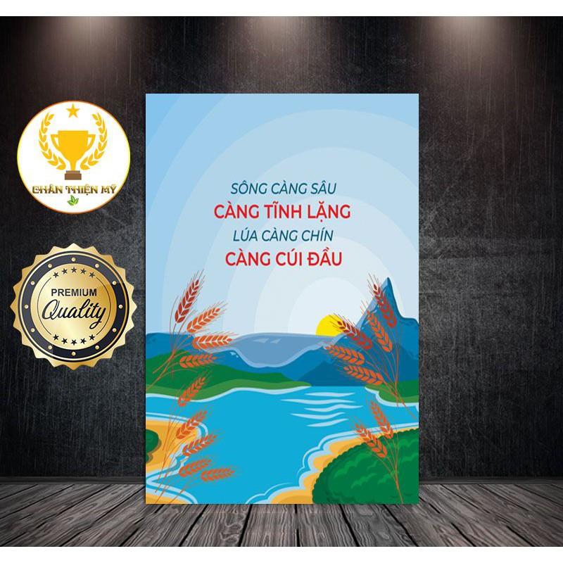 Tranh động lực- trang trí phòng khách phòng làm việc