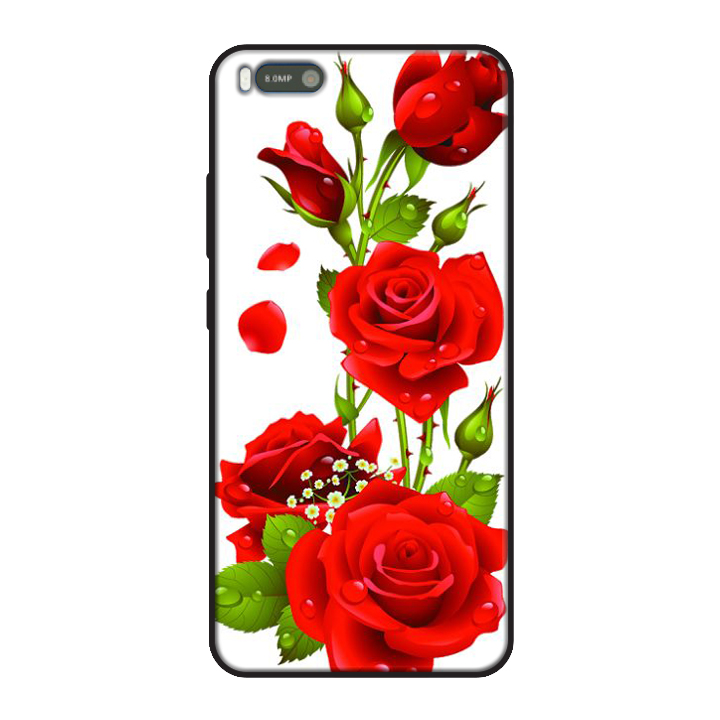 Ốp lưng điện thoại VSMART BEE viền silicon dẻo TPU hình Hoa Cảnh - Hàng chính hãng