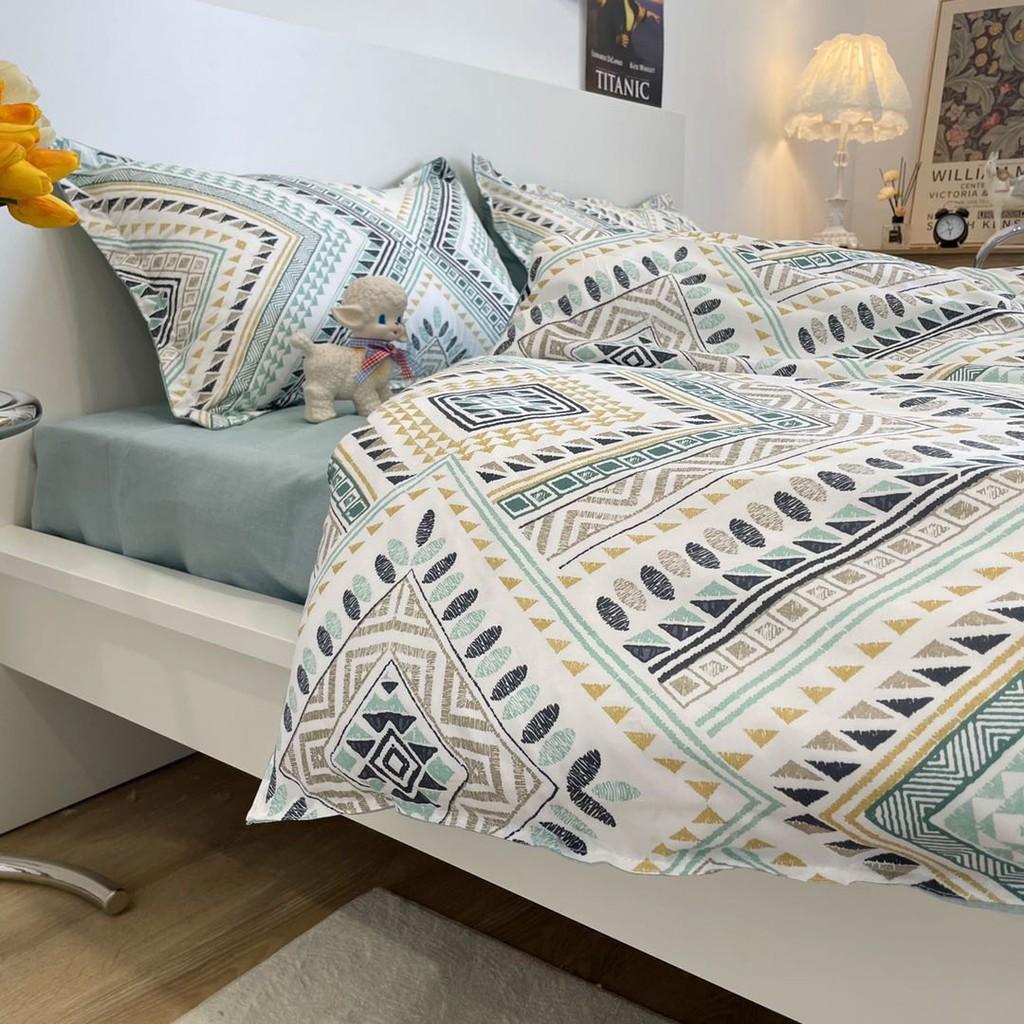 Sét chăn ga gối phong cách Hàn Quốc - Thổ Cẩm Xanh