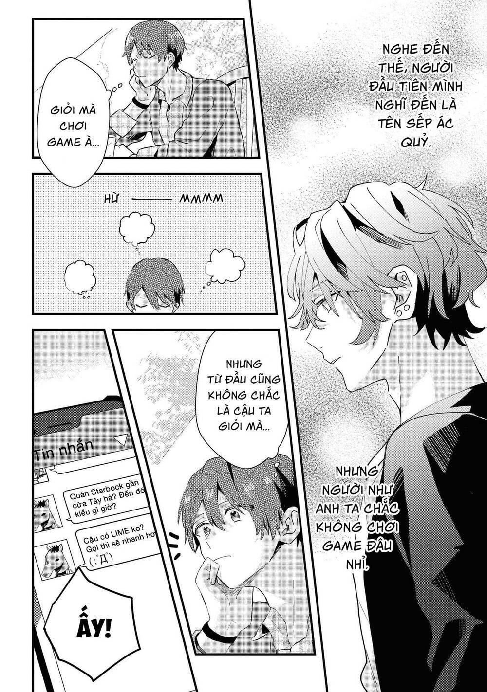 đồng đội game online, té là ngài sếp khó tính chapter 8 6