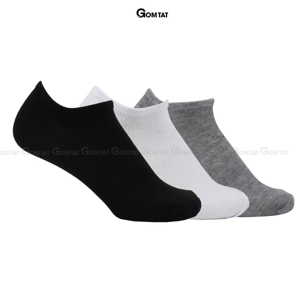 Tất trơn CỔ NGẮN Nam Nữ VNXK chuẩn xuất Nhật chất liệu cotton thoáng mát khử mùi - VOTRON-VNXK