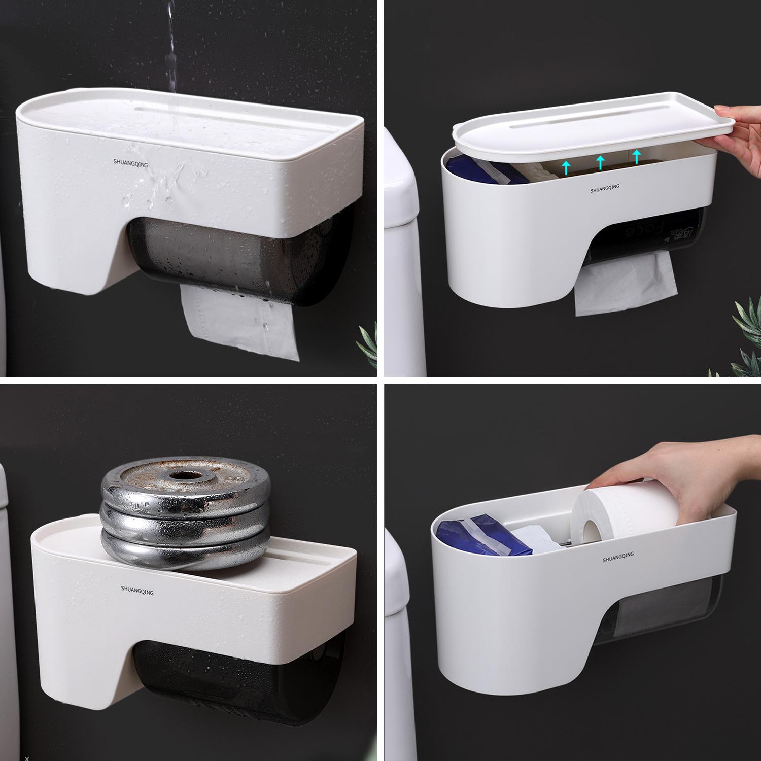 Dụng cụ dđựng giấy vệ sinh tiện lợi cho nhà tắm