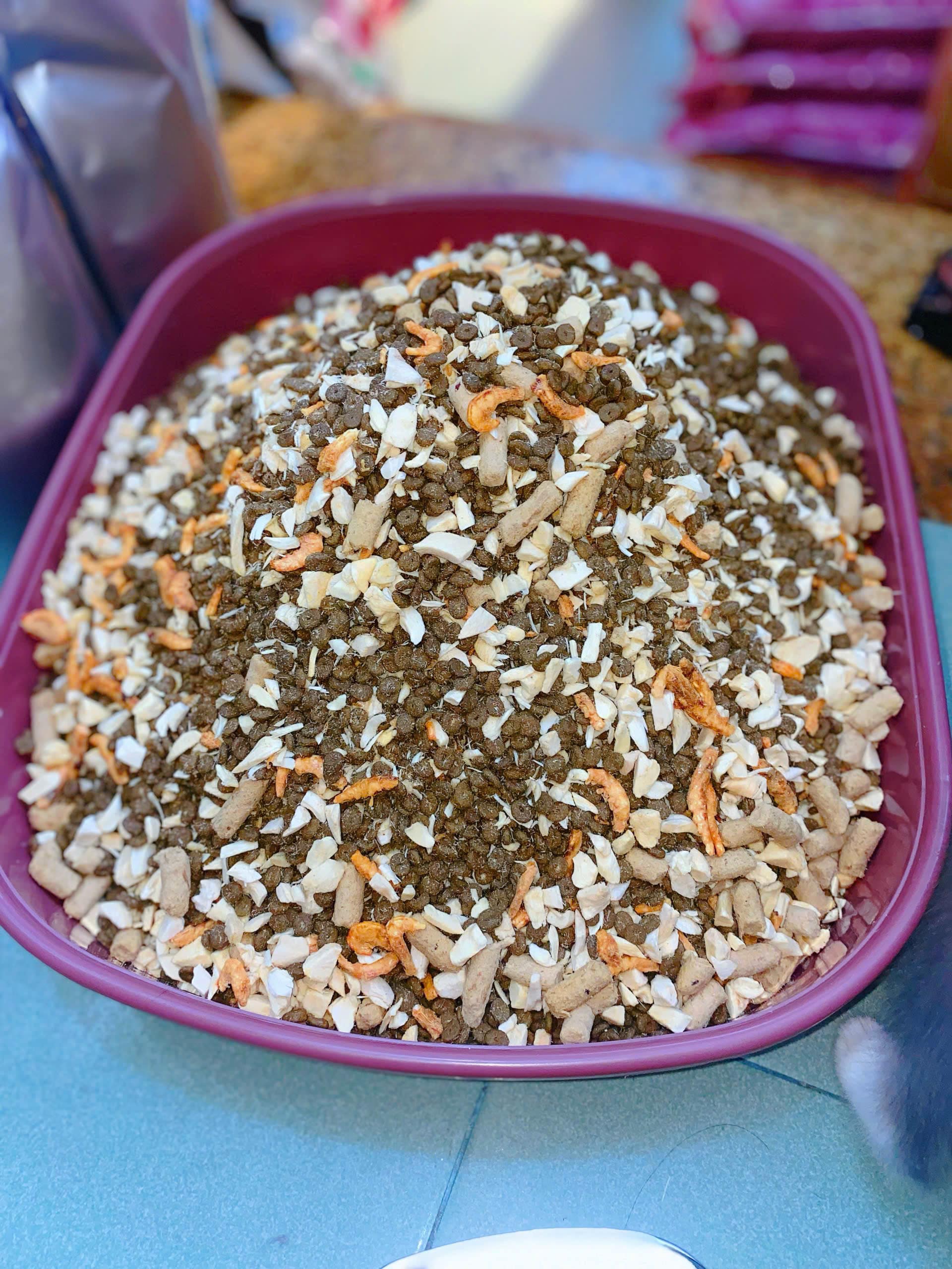 Túi chiết 1kg - Hạt Snappy Tom Mix Cá Cơm Dành Cho Mèo