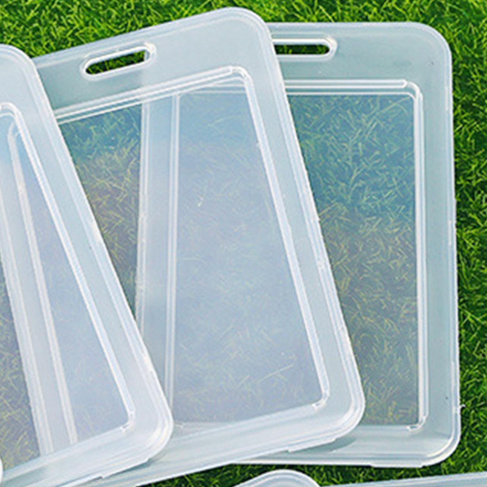 20x Card Holders Clear Identifiers Cards Cases for Business Cards Student