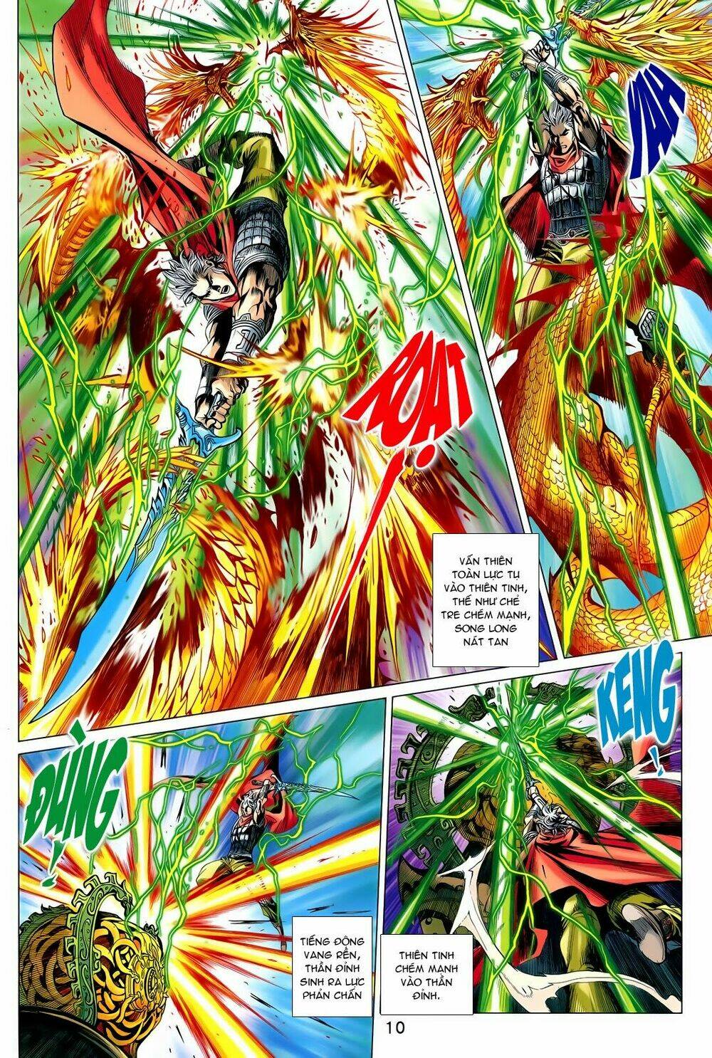 thần binh vấn thiên chapter 11 10