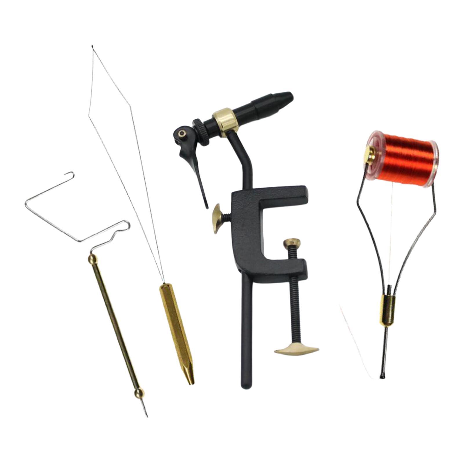 Fly Tying Tool Kit Vice Tying Thread for Tying Flies Making