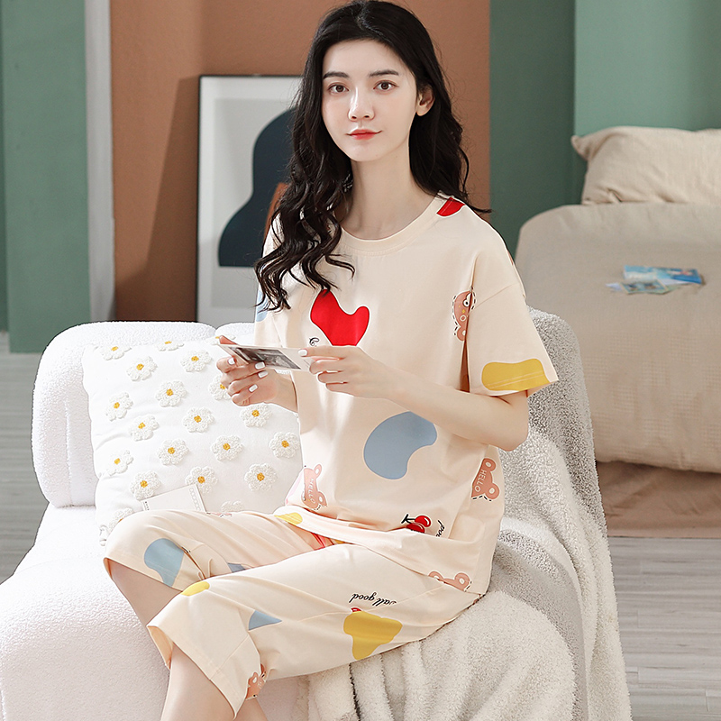 Quần áo mặc nhà cotton 5633