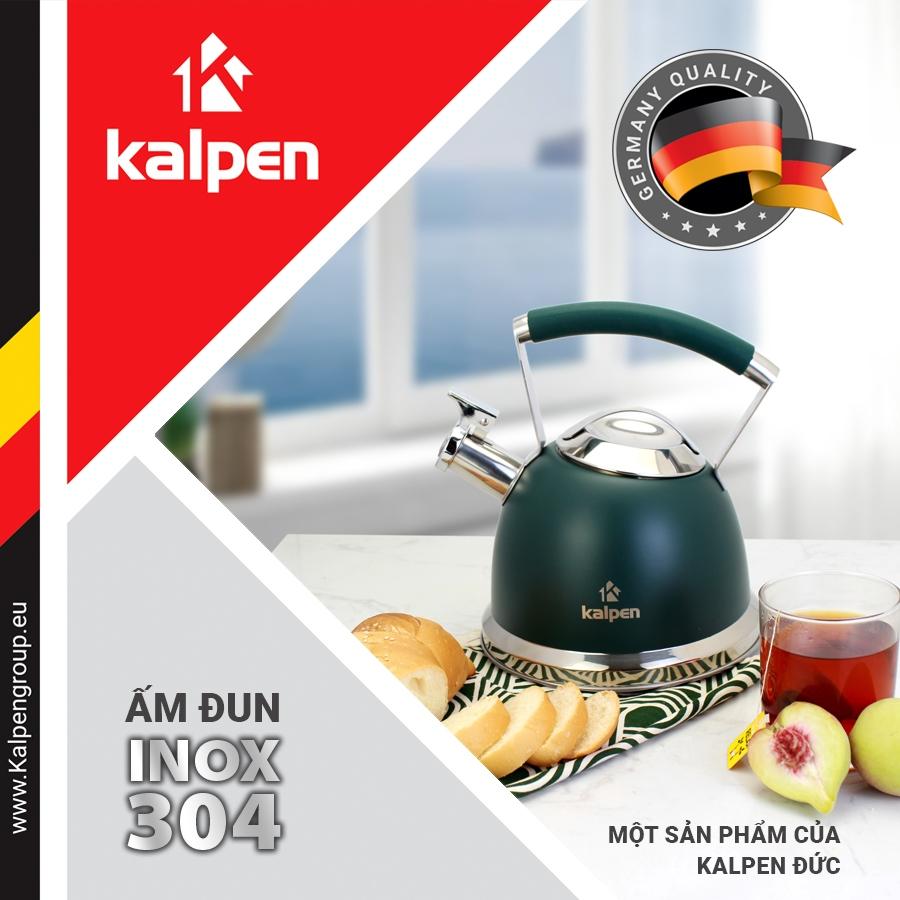 Ấm Đun Nước INOX 304 5 Đáy Cao Cấp KK02-2.5L Hàng Chính Hãng KALPEN-GIA DỤNG ĐỨC Bảo Hành 2 Năm