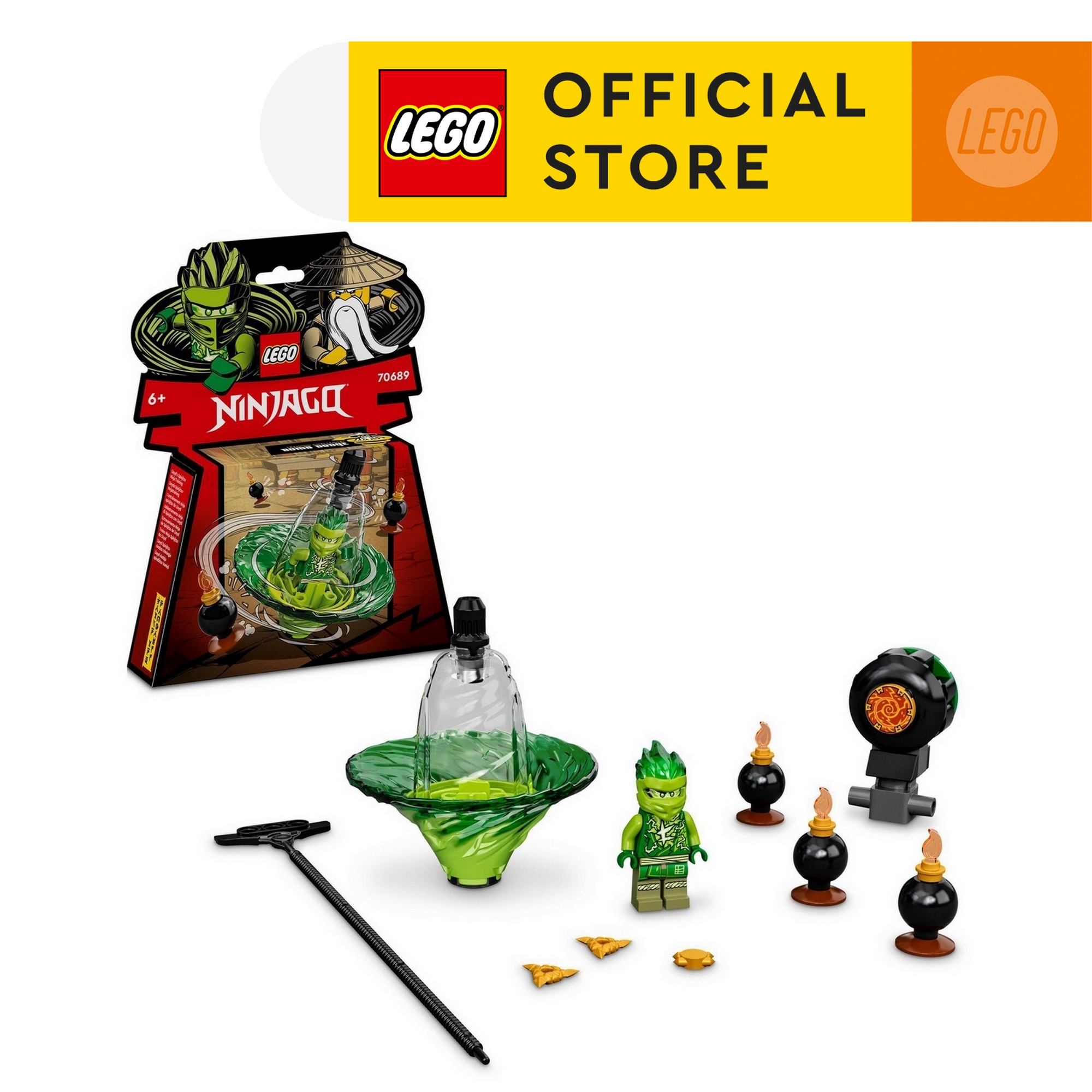 LEGO Ninjago 70689 Con quay lốc xoáy của (32 chi tiết)