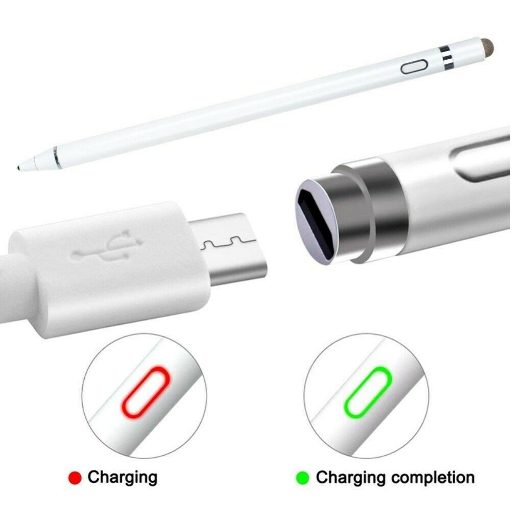 Màn Hình Bút Cảm Ứng Stylus Sạc USB Dây Cho Apple iPad 2 3 4 Pro